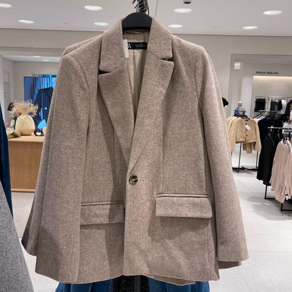 Zara Tan Blazer